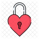 Love Padlock Padlock Love Icon