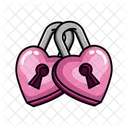Love padlock  Icon