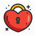 Love Padlock  Icon