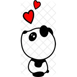 Love Panda  Icon
