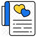 Love Paper Heart Valentine Icon