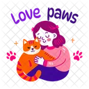 Love Paws Pet Companion Icon