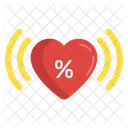 Love Percentage  Icon