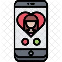 Love Phone Call  Icon