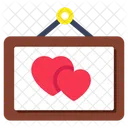 Love Photo Hanging Photo Heart Painting Icon