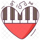 Love Piano  Icon