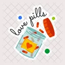 Love Dose Love Pills Love Drugs Icon