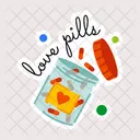 Love Dose Love Pills Love Drugs Icône