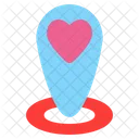 Love Place Placeholder Location Icon