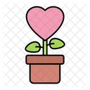 Love Plant Love Heart Icon