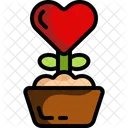 Love Plant Plant Valentines Day Icon