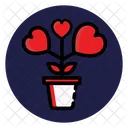 Love Plant Valentines Day Marriage Icon