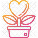 Love Plant Pot Icon