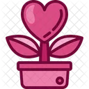 Love Plant Pot Icon