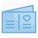 Love Letter Love Card Heart Postcard Icon