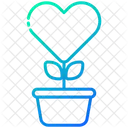 Love Pot Heart Icon