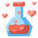 Love Potion Flask Valentines Icon