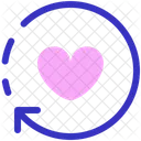 Love Process Reload Heart Icon