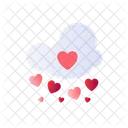 Love Rain Valentine Romance Icon