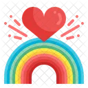 Love Rainbow  Icon