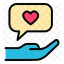 Love React Emotion Heart Icon