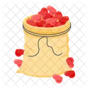 Love Sack Love Pouch Heart Sack Icon