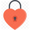 Love Security Lock Security Icon