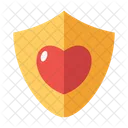 Love Sheild Sheild Security Icon