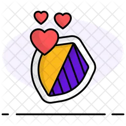 Love shield  Icon