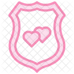 Love-shield  Icon