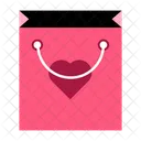 Love Shop Bag  Symbol