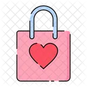 Love Shopping Bag Shopping Bag Shopping Icon