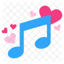 Heart Music Musical Note Icon