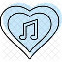 愛、歌、音楽 アイコン