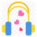 Love Song Love Music Headphones Icon