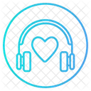 Love Song Music Headphone Icon