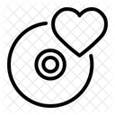 Love Song Music And Multimedia Cd Symbol