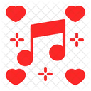 Love Song Love Heart Icon