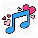 Heart Music Musical Note 아이콘