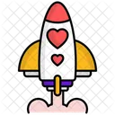 Love Spaceship Icon