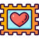 Stamp Postage Stamp Love Icon