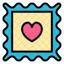 Love Stamp Postage Stamp Icon