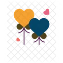 Love Stick Emoji Cupid Icon