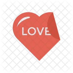 Love sticker  Icon