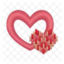 Love Heart Valentine Icon