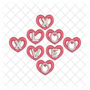 Love Heart Valentine Icon