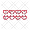 Love Heart Valentine Icon