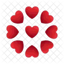 Love Heart Valentine Icon