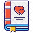 Love Story Book Icon