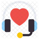 Love Support Customer Support Customer Service Icon